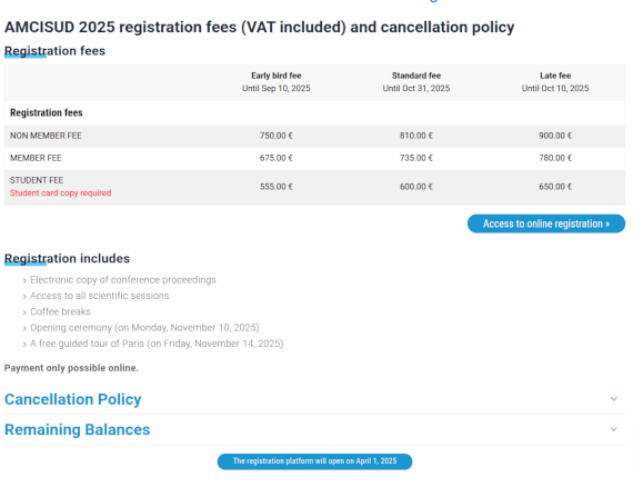 Système de gestion des inscriptions